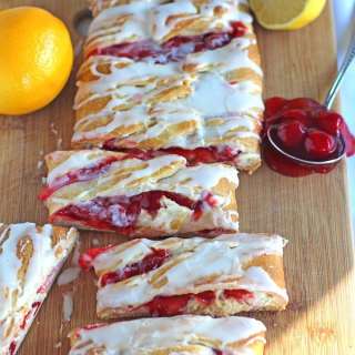Lemon Cherry Cheese Danish Recipe