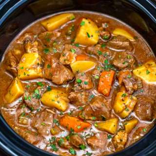 Slow Cooker Guinness Beef Stew