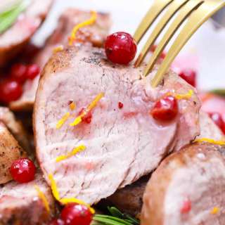 Cranberry Orange Pork Tenderloin