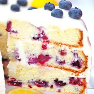 Lemon Blueberry Cake Recipe