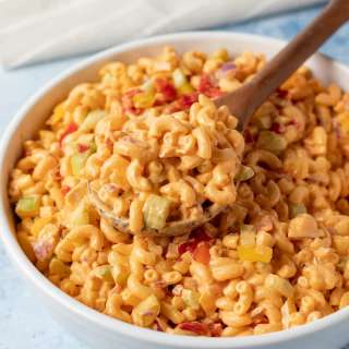 Vegan Pimento Macaroni Salad