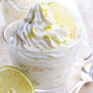 Keto Key Lime Fluff - only 4 ingredients!