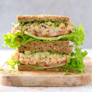 No-Tuna Chickpea Salad Sandwich