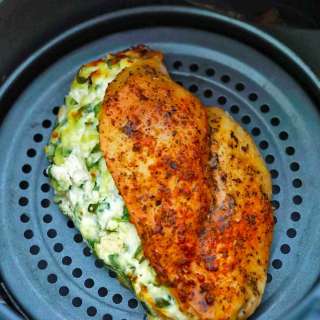 Air-fryer Stuffed Chicken