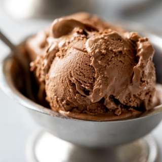 Chocolate Chickpea Ice Cream (Nut Free!)