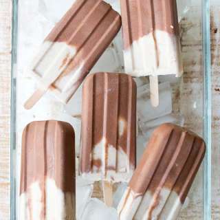 Sugar Free Peanut Butter Chocolate Ice Pops