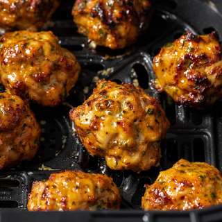 Air Fryer Chicken Meatballs