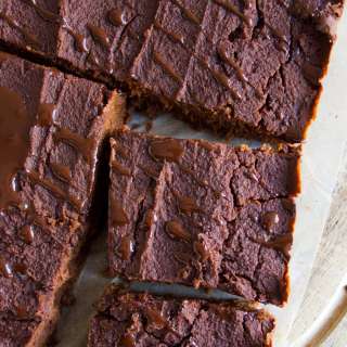 Healthy Pumpkin Brownies