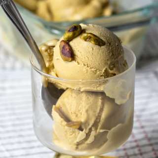 Vegan Pistachio Ice Cream (No Coconut Milk)
