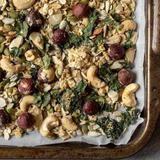 Savory Granola With Rosemary and Kale