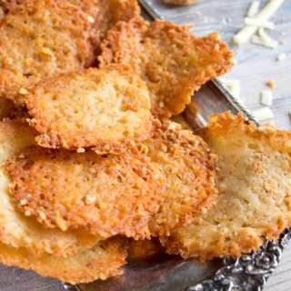 2 Ingredient Keto Cheese Chips
