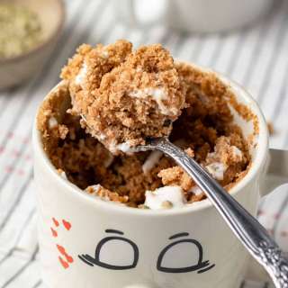 Healthy Oat Mug Cake (Oil-Free)