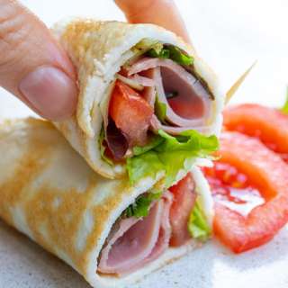 Egg White Wraps - 2 Ingredients