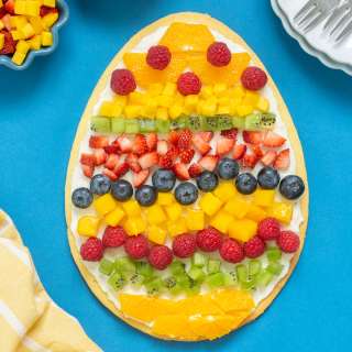 Easter Egg Fruit Tart