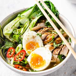 Keto Ramen Noodle Soup