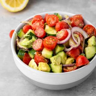 Cucumber Avocado Salad
