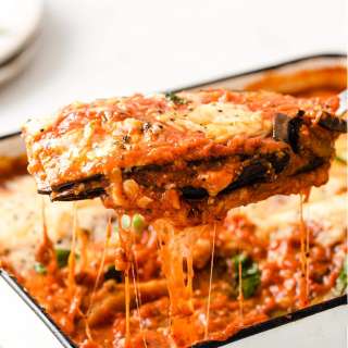 Keto Eggplant Parmesan