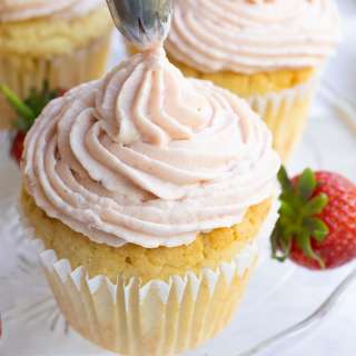 Keto Strawberry Buttercream Frosting