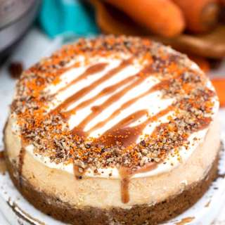 Instant Pot Carrot Cake Cheesecake