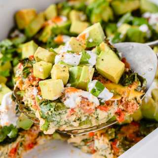 Keto Breakfast Casserole (Mexican Style!)