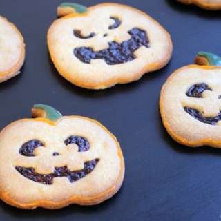Halloween Shortbread Cookies