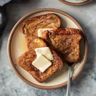 Air Fryer French Toast (Vegan, So Easy!)