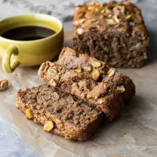 Banana Zucchini Bread (Oat Flour, Vegan)