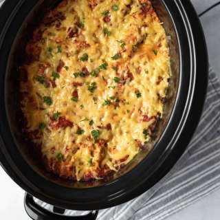 Easy Vegan Crockpot Lasagna