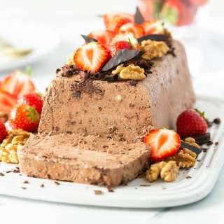 Chocolate Semifreddo with California Walnuts