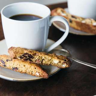 Cranberry Almond Biscotti (gluten-free, paleo)