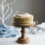 Coconut Amaretto Crepe Cake
