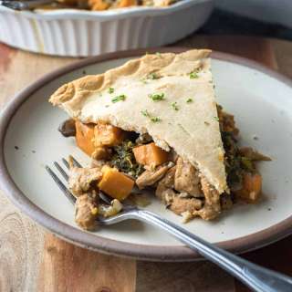 Healthy Vegan Pot Pie (Gluten-Free)