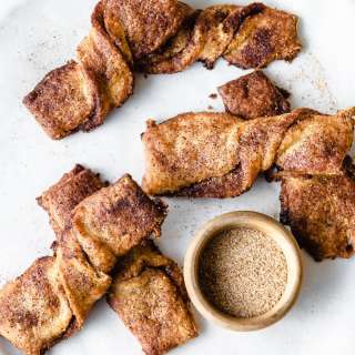 Keto Cinnamon Twists (Snickerdoodles!)