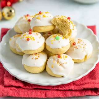 Italian Christmas Cookies - Anginetti Cookies