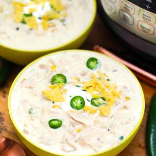 Pressure Cooker White Chicken Chili