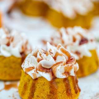 Pumpkin Lava Cakes