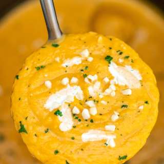 Slow Cooker Sweet Potato Soup