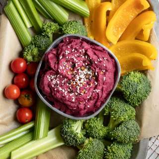 Smoky Purple Sweet Potato Dip