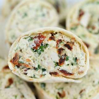 Tuscan Chicken Pinwheels