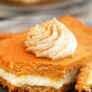 Sweet Potato Cheesecake Bars