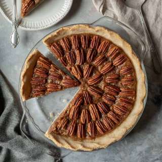 Vegan Bourbon Pecan Pie