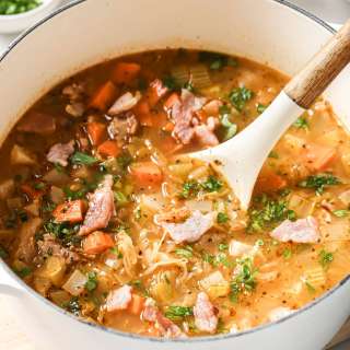 German Sauerkraut Soup