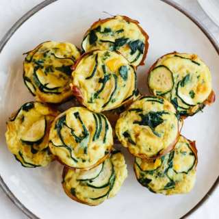 Zucchini and Prosciutto Egg Muffins