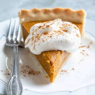 Vegan Gluten-Free Pumpkin Pie (No Coconut)