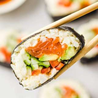 Keto Sushi Rolls (without rice!)