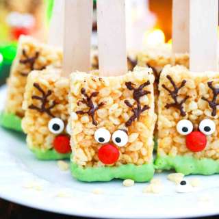 Reindeer Rice Krispie Treats