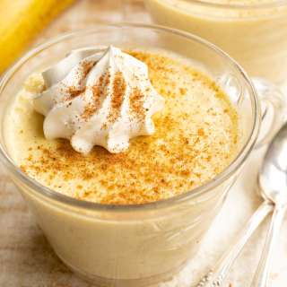 Low Carb Keto Banana Pudding
