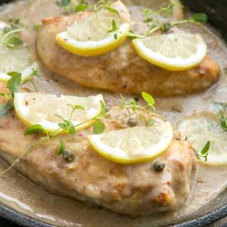 Quick Chicken Piccata (Ready in 15 Min!)
