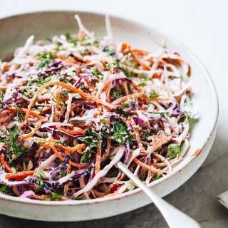 Keto Coleslaw (No Mayo, Sugar Free)