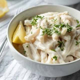 Creamy Vegan Lemon Pasta